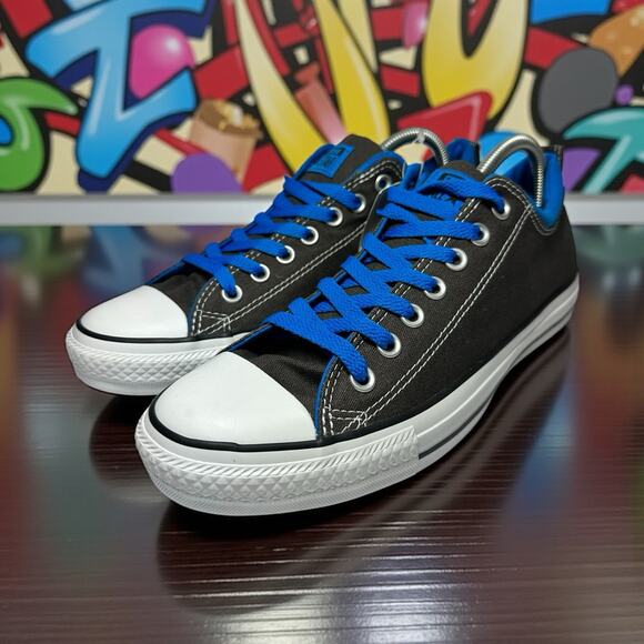 CONVERSE CT All Star Gray Blue Low Top Sneakers 140084F Men's 9 Women's 11 NEW - Picture 1 of 8
